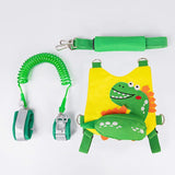 Charger l&#39;image dans la galerie, 3 in 1 Toddler Harness Leash Dinosaur Anti Lost Walking Assistant Wristband Strap Belt 3 in 1 Yellow