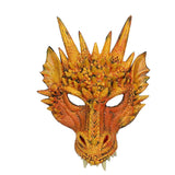 Charger l&#39;image dans la galerie, 3D PU Dinosaur Dragon Mask Halloween Party Props Costumes Decoration