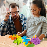 Charger l&#39;image dans la galerie, 31 Pcs Dinosaur Mold Play Dough Toy Set Art Craft Kit Gift for Kids 31 Pcs