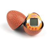 Charger l&#39;image dans la galerie, Multi Color Cracked Dinosaur Egg with Key Chain Digital Electronic Pet Game Toy Orange