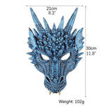 Charger l&#39;image dans la galerie, Dinosaur Halloween Costume with Mask Wing Tail Cosplay T Rex Performance Props