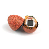 Charger l&#39;image dans la galerie, Multi Color Cracked Dinosaur Egg with Key Chain Digital Electronic Pet Game Toy Transparent Orange