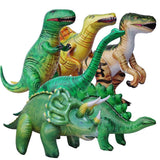 Charger l&#39;image dans la galerie, 7 PCS Inflatable Jungle Dinosaur Realistic Figures Great for Pool Party Decoration 7 Pcs
