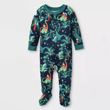 Charger l&#39;image dans la galerie, Matching Family Dinosaur Pajamas Set Mom Dad Kids Baby Holiday Pjs Sleepwear Baby / BABY: 3-6M