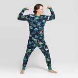 Charger l&#39;image dans la galerie, Matching Family Dinosaur Pajamas Set Mom Dad Kids Baby Holiday Pjs Sleepwear Men / MEN :M