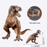 Charger l&#39;image dans la galerie, [Compilation] Realistic Different Types Of Dinosaur Figure Solid Action Figure Model Toy Tyrannosaurus / Brown